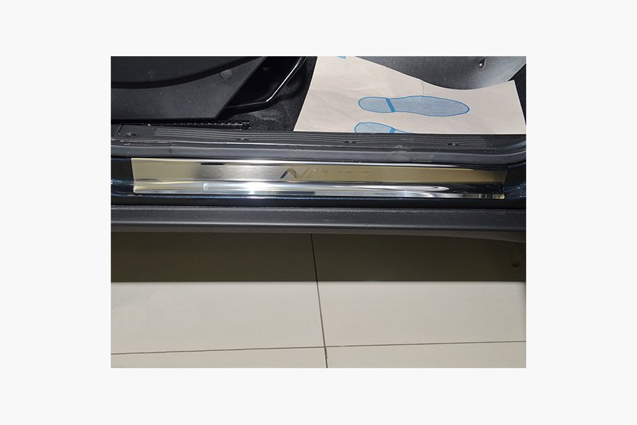 Chevrolet Niva 1998–2020 Nataniko instaplijsten (4 stuks, RVS) Premium - 3M tape, 0,8 mm Image