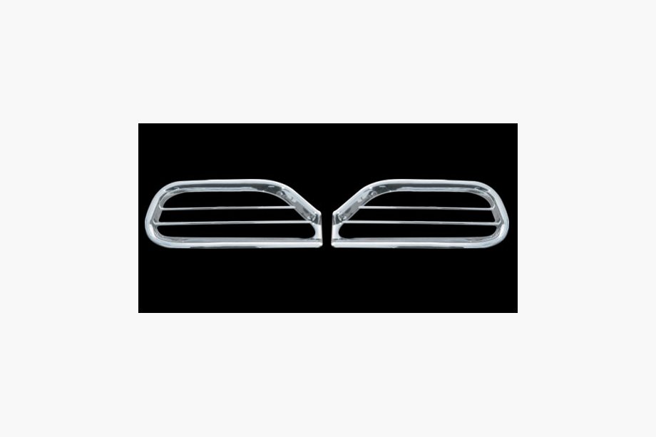 Chevrolet Captiva 2006–2019 Chromen afdekkappen voor achtermistlampen (2 stuks, kunststof) Image