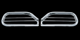 Chevrolet Captiva 2006–2019 Chromen afdekkappen voor achtermistlampen (2 stuks, kunststof) foto 1