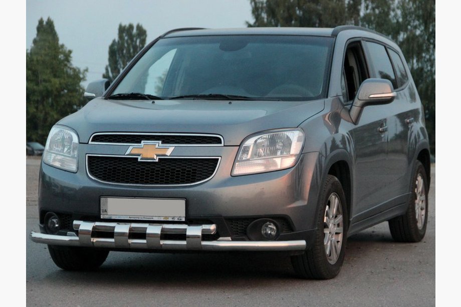 Chevrolet Orlando 2010–2018 Voorbeschermbeugel ST015 (RVS) Image