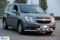 Chevrolet Orlando 2010–2018 Voorbeschermbeugel ST015 (RVS) foto 3