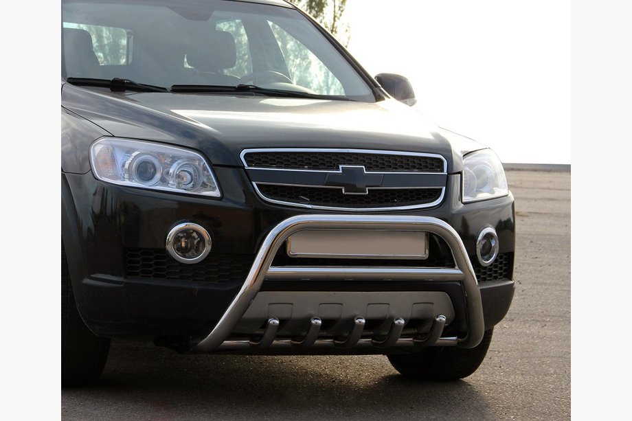 Chevrolet Captiva 2006–2019 Voorste bullbar WT003 (RVS) Image