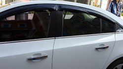 Chevrolet Cruze 2009–2015 Ruitlijsten (RVS) HB, Carmos - Turks staal foto 4