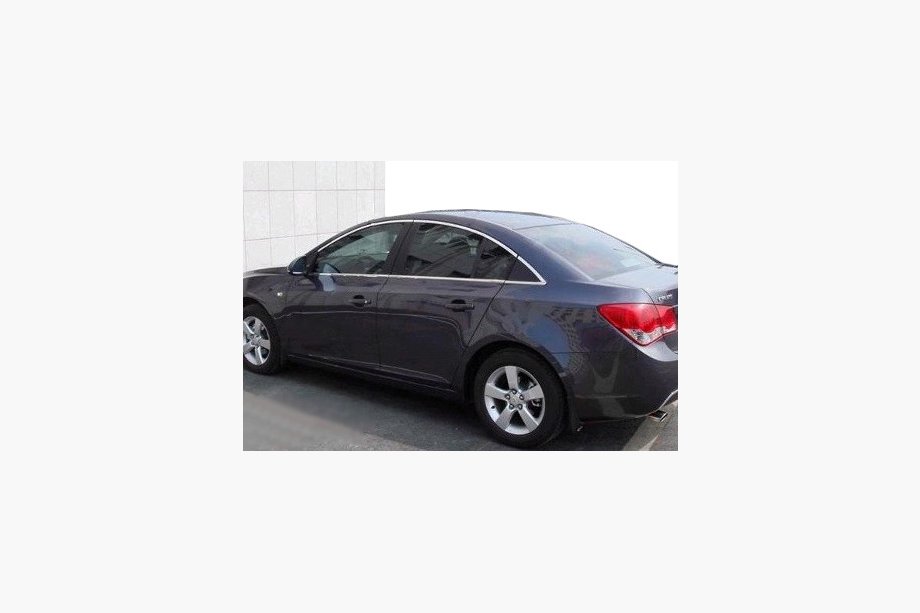 Chevrolet Cruze 2009–2015 Complete raamomlijsting (Sedan, RVS) Image