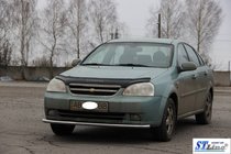 Chevrolet Lacetti 2003–2024 Voorste beschermbeugel ST008 (42 mm, RVS) foto 2