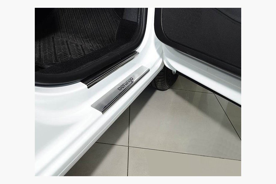 Citroen Berlingo 2008–2018 Nataniko dorpellijsten (RVS) Image