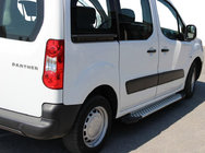 Citroen Berlingo 2008–2018 Zijsteps Allmond Grey (2 stuks, aluminium) foto 3