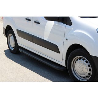 Allmond Black zijtreden (2 st., aluminium) foto 1
