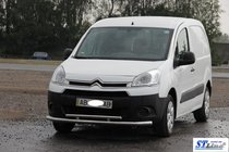 Citroen Berlingo 2008–2018 Voorbeschermbeugel ST016 (RVS) 51/42 mm foto 2
