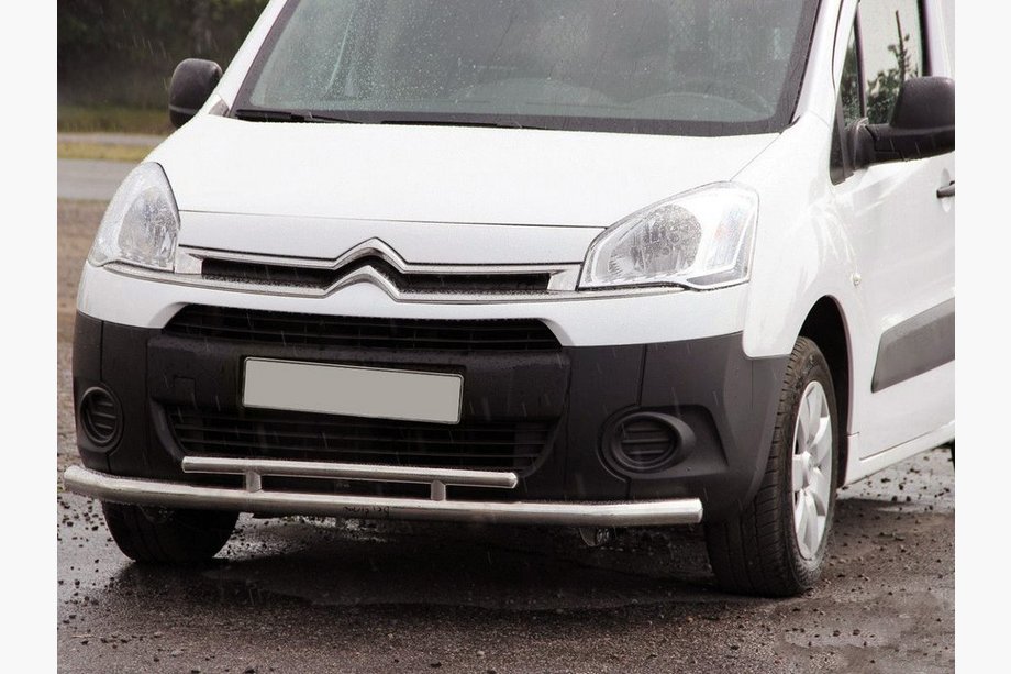 Citroen Berlingo 2008–2018 Voorbeschermbeugel ST016 (RVS) 51/42 mm Image