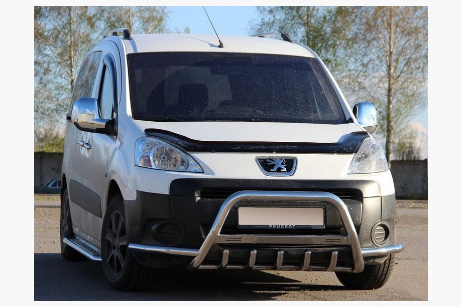 Citroen Berlingo 2008–2018 Bullbar WT003-Plus (RVS) 60 mm Image