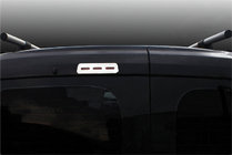 Citroen Nemo 2007–2017 Chroom omlijsting achterremlicht (RVS) foto 1