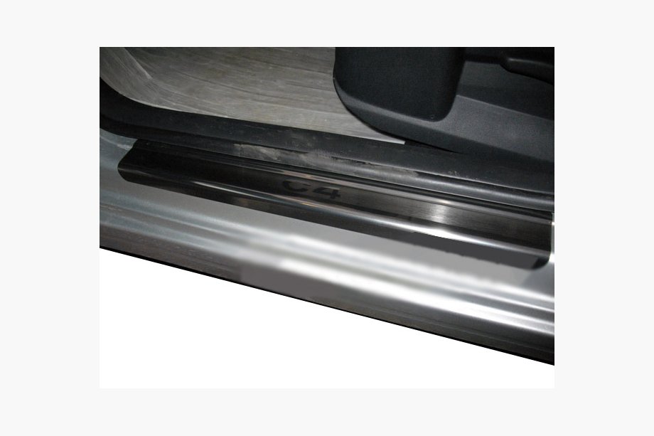 Citroen C-4 Picasso 2006–2013 Nataniko Premium dorpellijsten (4 stuks, RVS) Image