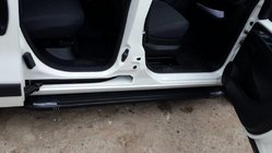 Peugeot Bipper 2008–2017 Mostu Black side steps (2 st., aluminium profiel) foto 4