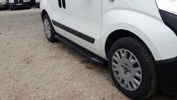 Peugeot Bipper 2008–2017 Mostu Black side steps (2 st., aluminium profiel) foto 5