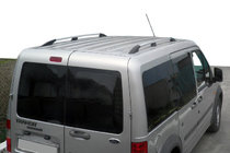 Ford Connect 2002–2006 Chromen dakrails foto 1