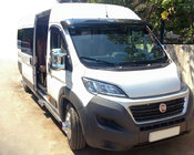 Fiat Ducato 2006–2025 Voorruitvizier (zwart hoogglans, 5 mm) foto 1