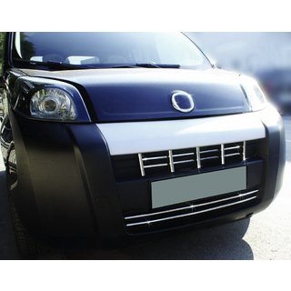 RVS grille sierlijst (15-delig) Peugeot Bipper 2008–2017