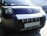 Citroen Nemo 2007–2017 RVS sierlijst voor radiateurgrille (15-delig) OmsaLine - Italiaans roestvrij staal foto 1