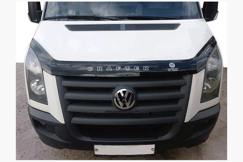 Volkswagen Crafter 2006–2016 Motorkapdeflector 2006↗, 2011↗ (VIP) Image