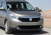 Dacia Dokker 2013–2022 RVS sierstrip boven de grille foto 1