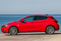 Opel Astra K 2016–2021 RVS raamomlijsting foto 1