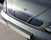 Daewoo Lanos 1998–2017 Winterafdekking voor grille (bovenste) Mat foto 2