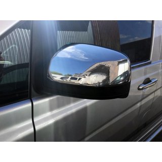 Chromen spiegelkappen VITO 2010-2014 (2 stuks) Mercedes Viano 2004–2014 foto 2