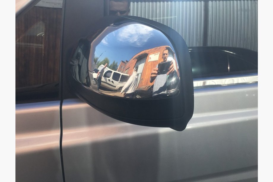 Mercedes Vito W639 2004–2014 Spiegelkappen Vito 2010-2015 (2 st.) Carmos - Turks staal Foto 3