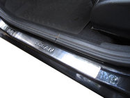 Renault Logan MCV 2005–2013 OmsaLine instaplijsten (set 4 st., RVS) foto 1