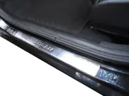 Renault Logan I 2008–2013 OmsaLine instaplijsten (set 4 st., RVS) foto 1