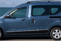 Dacia Dokker 2013–2022 Deur sierlijst (set 4 stuks, RVS) foto 1