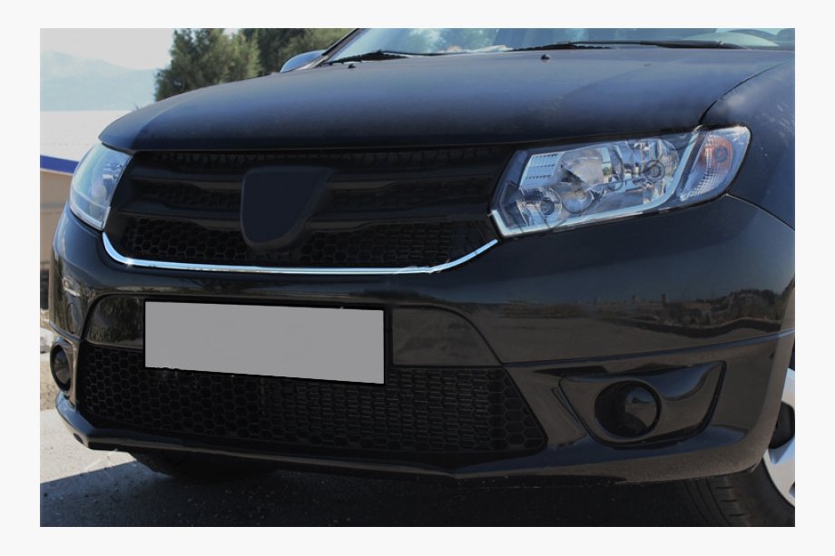 Renault Sandero 2013–2022 RVS grille sierlijsten Image