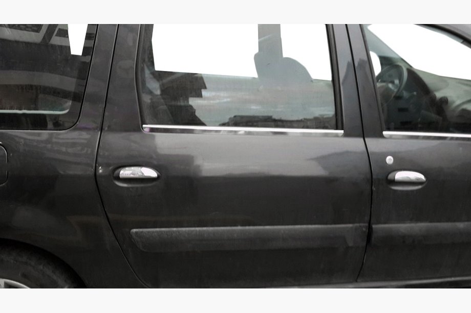 Renault Logan MCV 2005–2013 RVS deurgreep covers (4 stuks) OmsaLine - Italiaans roestvrij staal Image