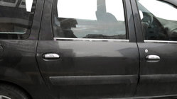Renault Logan MCV 2005–2013 RVS deurgreep covers (4 stuks) OmsaLine - Italiaans roestvrij staal foto 1