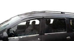 Dacia Logan MCV 2004–2014 Raamdeflectoren (2 stuks, Perflex Sport, B-keuze) foto 1