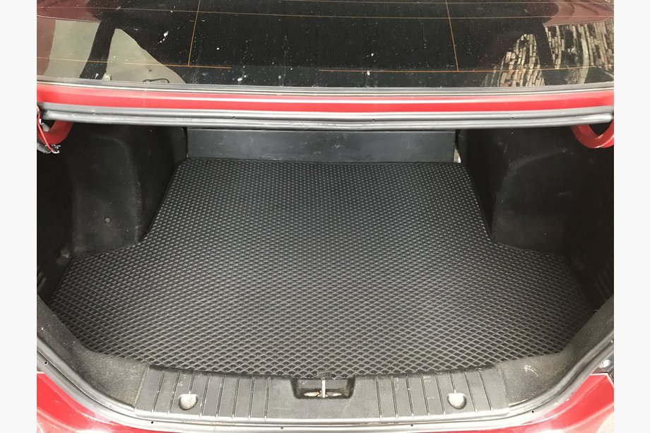 Chevrolet Aveo T250 2005–2011 Kofferbakmat (EVA, zwart) Image
