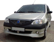 Dacia Logan I 2005–2008 Voorbumper (bumpercover, spuitklaar) foto 1