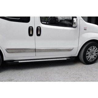 Side steps Allmond Grey (2 st., aluminium profiel) foto 1