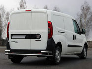 Opel Combo 2012–2018 Achterbeschermbeugel AK005/2 - dubbel (RVS) foto 4