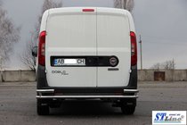Opel Combo 2012–2018 Achterbeschermbeugel AK005/2 - dubbel (RVS) foto 6