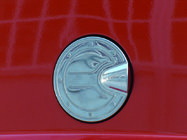 Fiat Doblo I 2005–2010 RVS tankklep cover foto 2