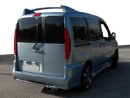 Fiat Doblo I 2001–2005 Dakrails met spoiler HRV-type (spuitklaar) foto 1