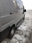Fiat Ducato 2006–2025 Zijsteps Allmond Grey (2 stuks, aluminium) Lange wielbasis foto 11