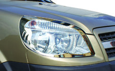 Fiat Doblo I 2005–2010 Koplampranden (set van 2, staal) foto 1