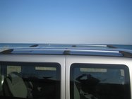 Fiat Doblo I 2001–2005 Chromen dakrails Kunststof voetjes foto 12