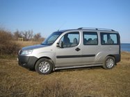 Fiat Doblo I 2001–2005 Chromen dakrails Kunststof voetjes foto 15