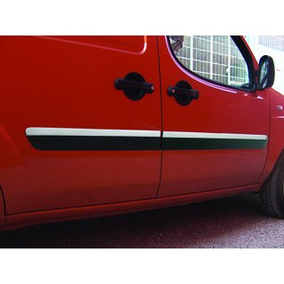 Deurstrips smal model (4 stuks, RVS) foto 3