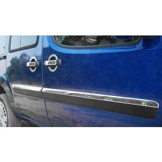 Deurstrips smal model (4 stuks, RVS) foto 1