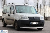 Fiat Doblo I 2005–2010 Voorbeschermbeugel ST008 (2 stuks, RVS) foto 3
